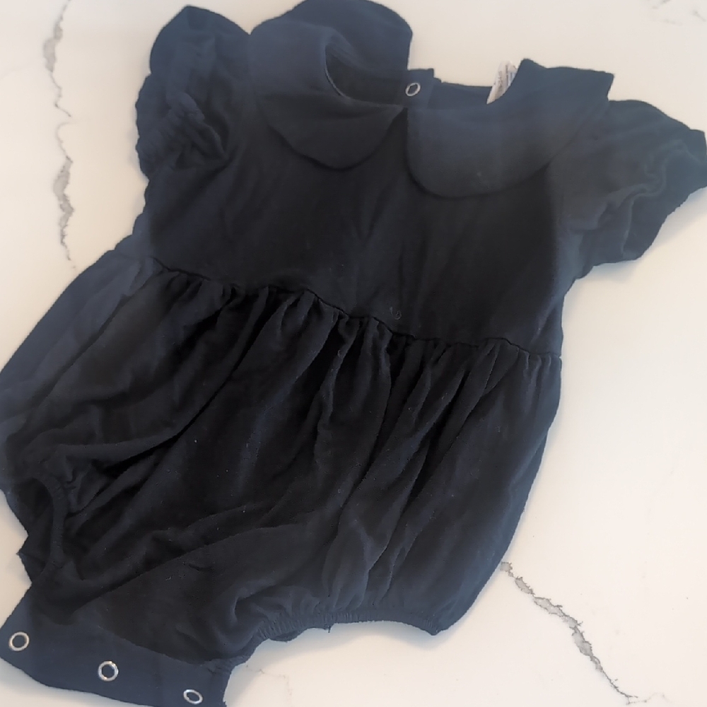 kate quinn Dark Gray Baby Clothing Label